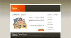 Desktop Screenshot of filateliaolivart.com